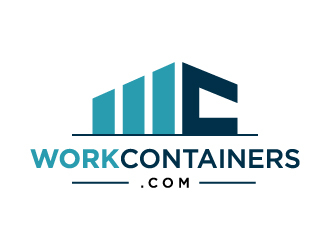 WorkContainers.com / Work Containers logo design by akilis13