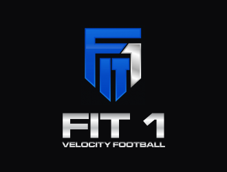 Fit 1 Velocity Football logo design by hopee
