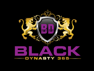 Black Dynasty 365 logo design by AamirKhan