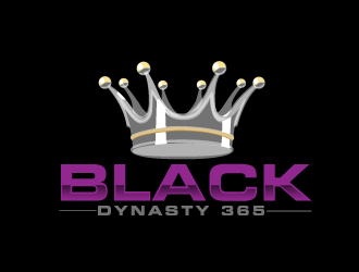 Black Dynasty 365 logo design by AamirKhan