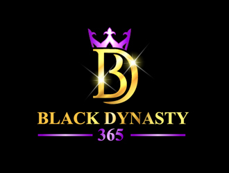 Black Dynasty 365 logo design by Roma
