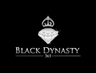 Black Dynasty 365 logo design by karjen