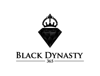 Black Dynasty 365 logo design by karjen