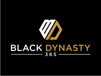 Black Dynasty 365 logo design by puthreeone