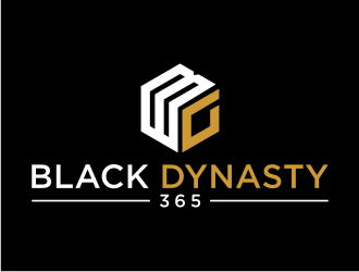 Black Dynasty 365 logo design by puthreeone