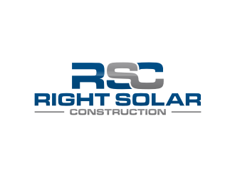 Right Solar Construction logo design by muda_belia