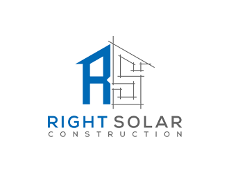 Right Solar Construction logo design by jancok