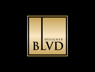 Designer Blvd logo design by GassPoll