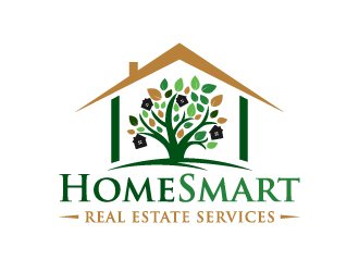 Home Smart Real Estate Services logo design by akilis13