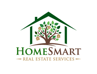 Home Smart Real Estate Services logo design by akilis13