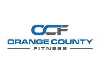 Orange County Fitness (OCF) logo design by asyqh