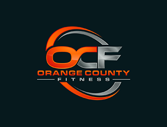 Orange County Fitness (OCF) logo design by ndaru