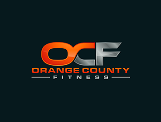 Orange County Fitness (OCF) logo design by ndaru