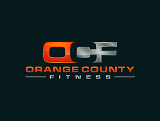Orange County Fitness (OCF) logo design by ndaru