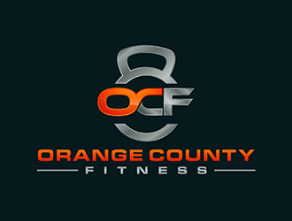 Orange County Fitness (OCF) logo design by ndaru