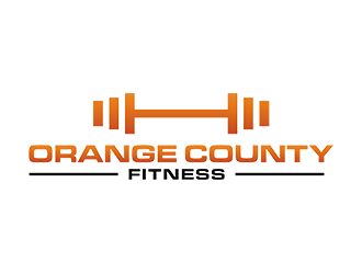 Orange County Fitness (OCF) logo design by EkoBooM