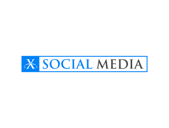X Social Media logo design by GassPoll