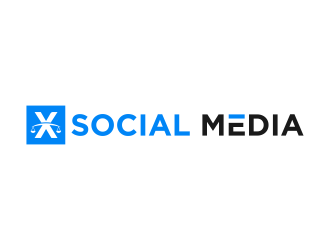 X Social Media logo design by pel4ngi