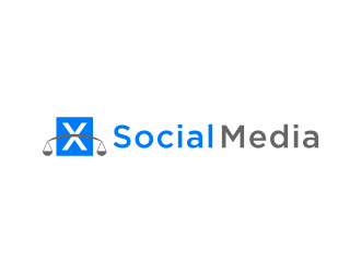 X Social Media logo design by kurnia