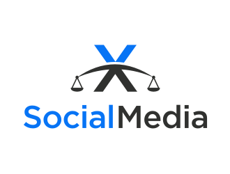 X Social Media logo design by puthreeone