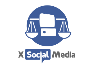X Social Media logo design by serprimero