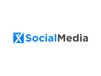 X Social Media logo design by larasati