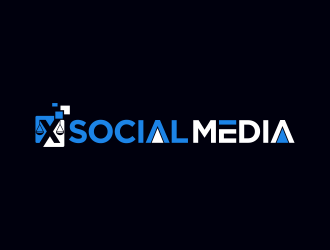 X Social Media logo design by goblin