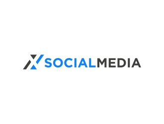 X Social Media logo design by javaz