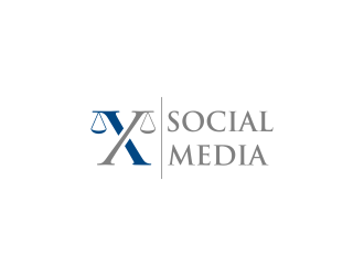 X Social Media logo design by haidar