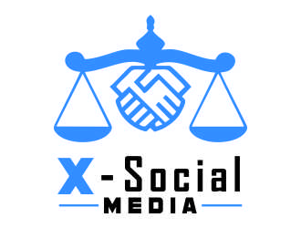 X Social Media logo design by Aldo