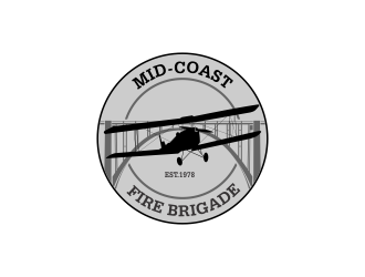 Mid-Coast Fire Brigade  logo design by beejo