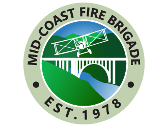 Mid-Coast Fire Brigade  logo design by Suvendu