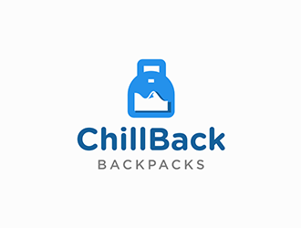 Chillback Backpacks logo design by DuckOn