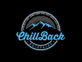 Chillback Backpacks logo design by rahmatillah11