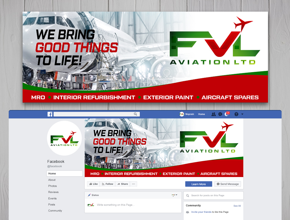 FVL TECHNIK LTD  logo design by Niqnish