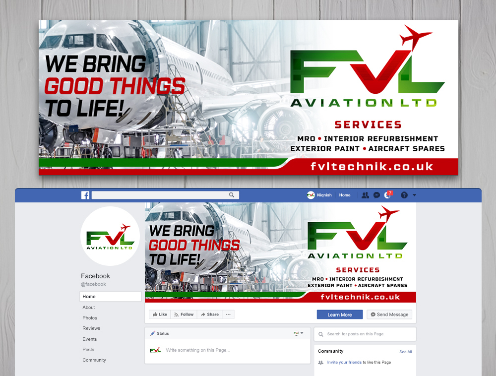 FVL TECHNIK LTD  logo design by Niqnish