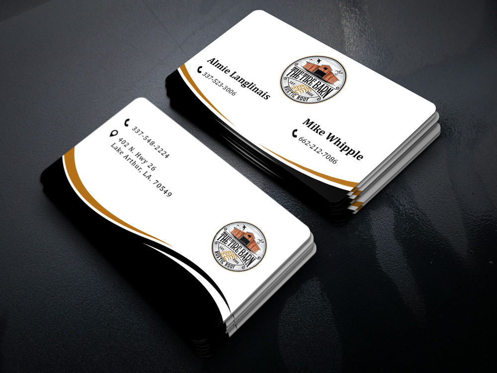 The Tire Barn & Rustic Roof logo design by Gelotine