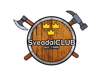 SveadalCLUB est. 1949 logo design by uttam