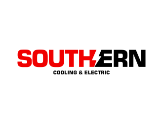 Southern Cooling & Electric logo design by yunda