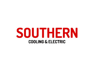 Southern Cooling & Electric logo design by aryamaity