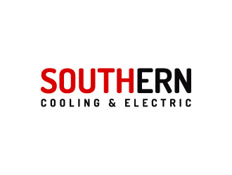 Southern Cooling & Electric logo design by aryamaity