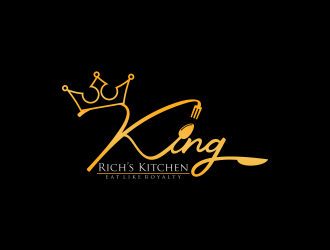 King Rich’s Kitchen logo design by Msinur