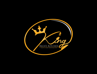 King Rich’s Kitchen logo design by Msinur