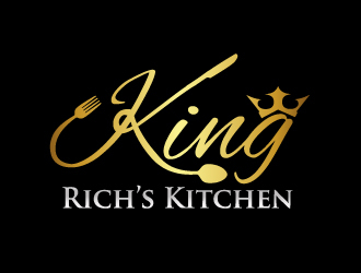 King Rich’s Kitchen logo design by akilis13