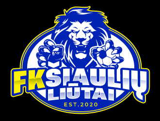 FK ŠIAULIŲ LIŪTAI logo design by nexgen