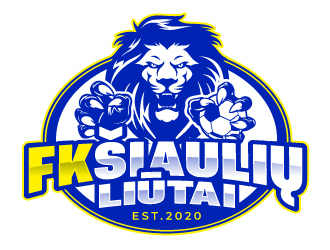 FK ŠIAULIŲ LIŪTAI logo design by nexgen