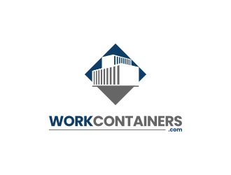WorkContainers.com / Work Containers logo design by yunda