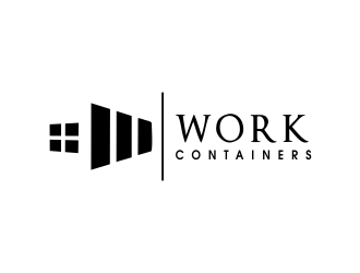 WorkContainers.com / Work Containers logo design by JessicaLopes