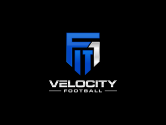 Fit 1 Velocity Football logo design by haidar