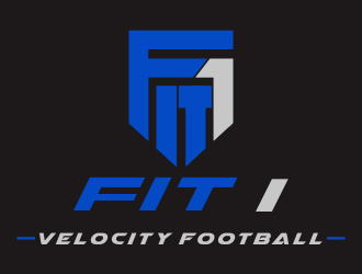 Fit 1 Velocity Football logo design by Aldo